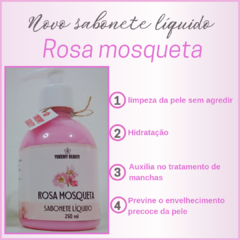 Sabonete liquido de rosa mosqueta - comprar online