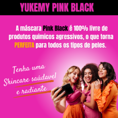 Máscara facial Yukemy Pink Black - Yukemy