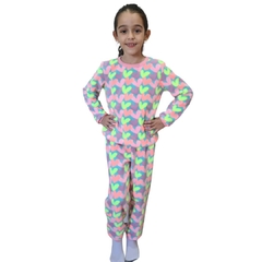 Pijama Infantil Soft Coração - comprar online