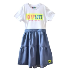 Vestido Infantil Love - comprar online