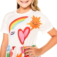 Vestido Infantil Kids Color na internet