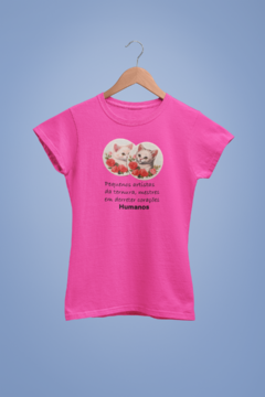 Baby Look T-shirt gatos - AlfaRho