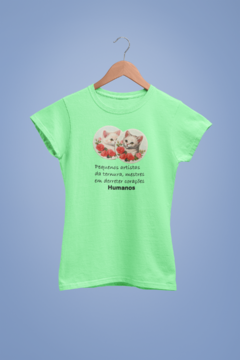 Baby Look T-shirt gatos - comprar online