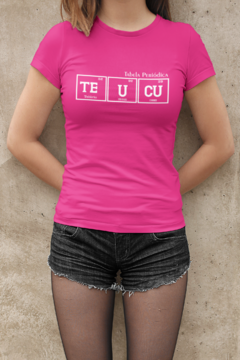 Camiseta tabela periódica - loja online