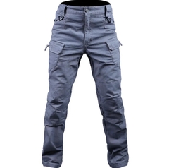 Pantalon Tactico Militar IX7 Lona de Algodon Gris