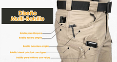 Pantalon Tactico Militar IX7 Verde Olivo - tienda en línea