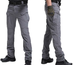 Pantalon Tactico Militar IX7 Gris Claro - Tactico by Safety GRAM