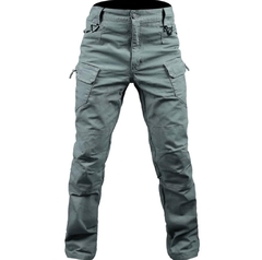 Pantalon Tactico Militar IX7 Lona de Algodon Verde