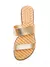 Chinelo 8519.1030 Beira Rio - Dourado - comprar online