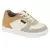 Sapato Molekinho 2133.176 Branco Off/Mostarda