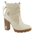 Bota Ramarim Ankle Boot Crochet Feminina - Off White - comprar online