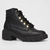 Bota Coturno Beira Rio Cano Curto Feminina - Preto - comprar online