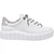 Tênis Feminino Casual Flatform Via Marte - Branco na internet