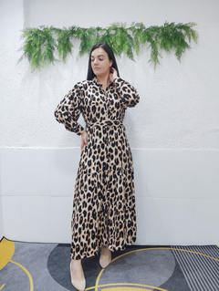 Chamise longa animal print Andrea