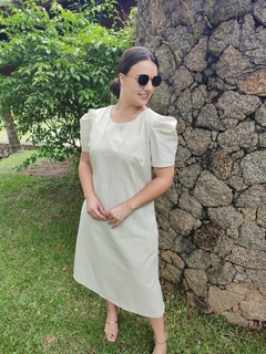 Imagem do Vestido Isabella maxi midi linho