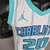 Camiseta Regata Charlotte Hornets Branca e Azul - Nike Jordan - Masculina