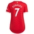 Camisa Manchester United I 21-22 Vermelha - Adidas - Feminina Baby Look - FUTPEDIA | ARTIGOS ESPORTIVOS