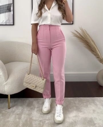 Calça Zara Pink Mariane 10147 - Ponto da Moda CWB