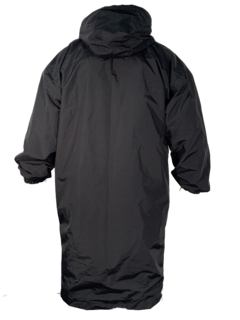 Parka Natación, Cierre, Negro, forro Polar, niños o adultos, Unisex - Velox