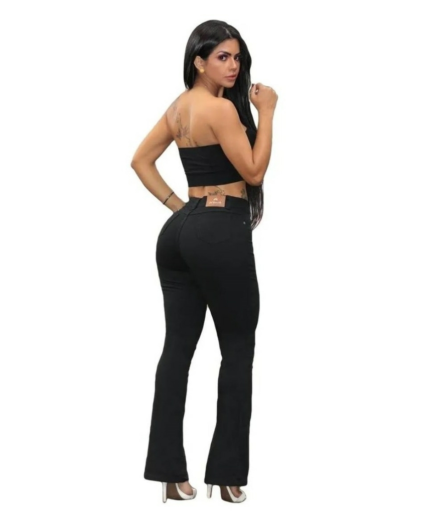 Calça legging feminina flare - compre online, ótimos preços