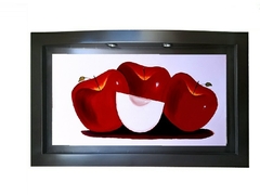 Cuadro Decorativo Manzanas al oleo L-001