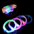 Kit 5 Pulseiras Braceletes Emissoras de Luz LED Festa Balada - comprar online