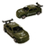 Carrinhos Miniaturas Kit 8 Peças Militar Plástico Brinquedo - loja online