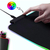 Mouse Pad Gamer Borda Iluminada LED RGB 7 Cores 25cm x 35cm - comprar online