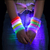 Kit 5 Pulseiras Braceletes Emissoras de Luz LED Festa Balada - comprar online