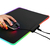 Mouse Pad Gamer Borda Iluminada LED RGB 7 Cores 25cm x 35cm