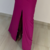 Vestido Longo Fenda Fucsia - Boutique Colmeia tudo para roupa casual feminina e balada.