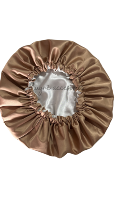 Gorro Satin Oro beige Marfil