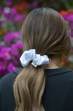 Scrunchie Blanca - comprar online