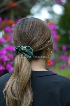 Scrunchie Verde Oliva - comprar online