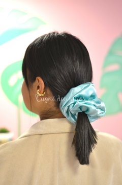 Scrunchie Agua Marina en internet