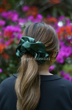 Scrunchie Verde Oliva - CUGNÉ