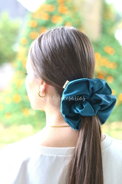 Scrunchie Verde Esmeralda - CUGNÉ