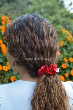 Scrunchie Rojo