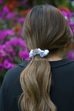 Scrunchie Blanca