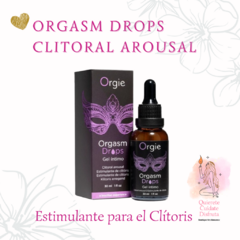 Orgasm Drops Clitoral Arousal