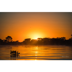 Amanhecer no Rio Cuiabá, Pantanal