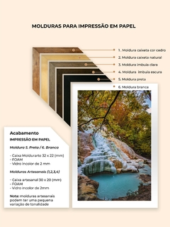 Cachoeira na Toscana, Itália - Quadros Exclusivos - Decoração Fine Art para seu ambiente | Planeta em Fotos
