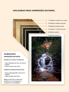 Cachoeira dos Cristais, Alto Paraíso de Goiás - Quadros Exclusivos - Decoração Fine Art para seu ambiente | Planeta em Fotos