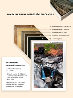Cachoeiras do Vale da Lua, Chapada dos Veadeiros Goiás - Quadros Exclusivos - Decoração Fine Art para seu ambiente | Planeta em Fotos
