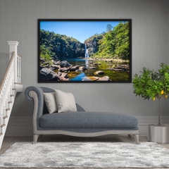 Quadro de Cachoeira, Chapada dos Veadeiros - Quadros Exclusivos - Decoração Fine Art para seu ambiente | Planeta em Fotos