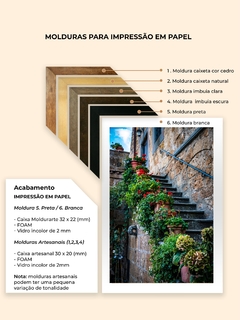 Escada Florida, Região do Lácio - Itália - Quadros Exclusivos - Decoração Fine Art para seu ambiente | Planeta em Fotos