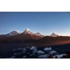Quadro dos Himalaias, Nepal