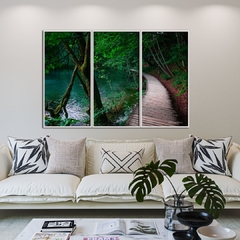 Quadro de paisagem, Lagos da Croácia - comprar online