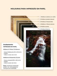Cachoeira Pratinha 2, Cavalcante de Goiás - Quadros Exclusivos - Decoração Fine Art para seu ambiente | Planeta em Fotos