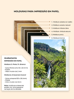 Cachoeira Salto 2, Chapada dos Veadeiros - Quadros Exclusivos - Decoração Fine Art para seu ambiente | Planeta em Fotos